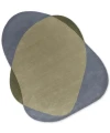 Dywan o nieregularnym kształcie Brink & Campman ELEMENT CHAD GREY GREEN 087704