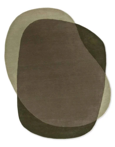 Dywan o nieregularnym kształcie Brink & Campman ELEMENT MOORE MOSS 087807