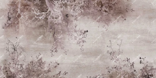 Fototapeta roślinna Inkiostro Bianco AUREUM VINO INKMNRT2602 Materiaprima