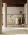 Fototapeta polne kwiaty Inkiostro Bianco CANOPY GRIS INKOBPA2601 Materiaprima