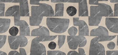 Fototapeta geometryczna Inkiostro Bianco LOOM CEMENTO INKICNC2602 Materiaprima