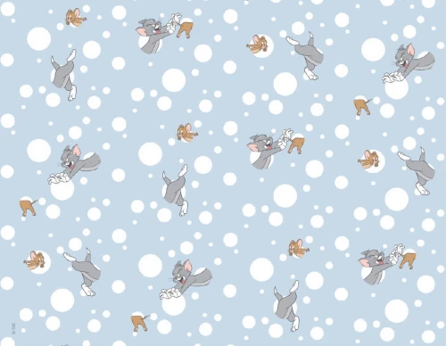 Tapeta London Art Tom & Jerry WBT&J104-2 Warner Bros