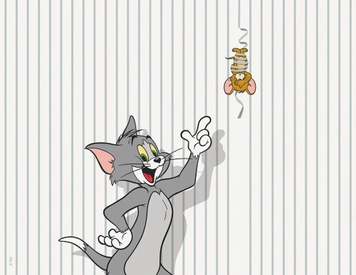 Fototapeta London Art Tom & Jerry WBT&J107-1 Warner Bros
