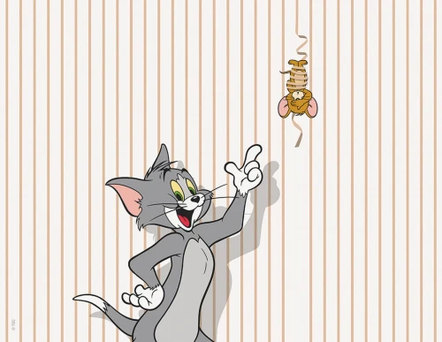 Fototapeta London Art Tom & Jerry WBT&J107-2 Warner Bros