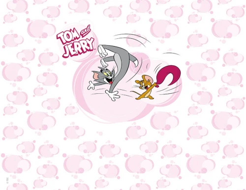 Fototapeta London Art Tom & Jerry WBT&J108-2 Warner Bros