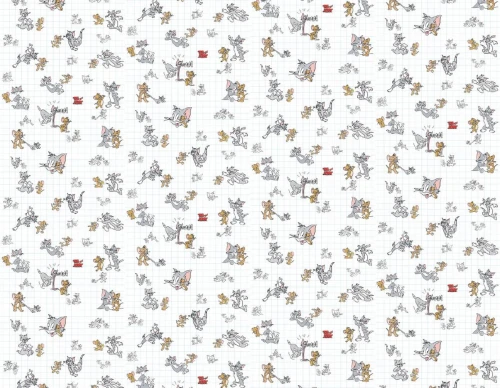 Tapeta London Art Tom & Jerry WBT&J118-1 Warner Bros