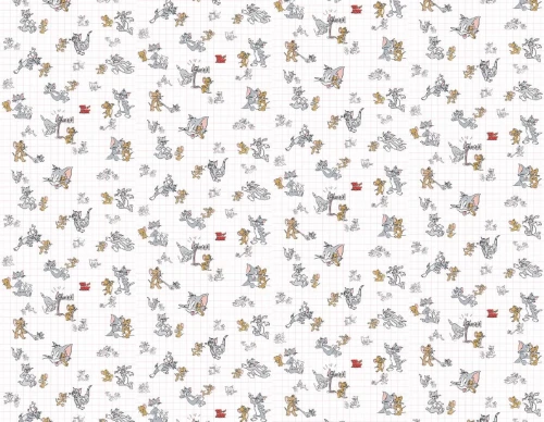 Tapeta London Art Tom & Jerry WBT&J118-3 Warner Bros