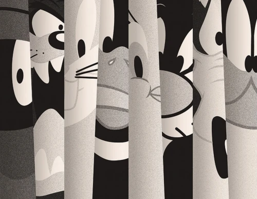 Fototapeta London Art Looney Tunes WBLT210-2 Warner Bros