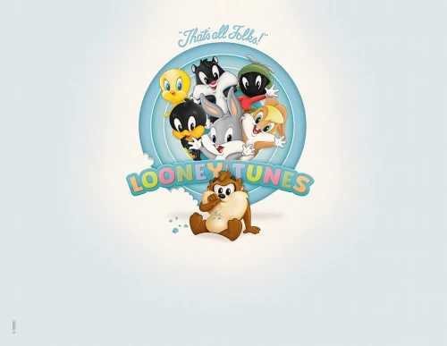 Fototapeta London Art Looney Tunes WBLT220-1 Warner Bros