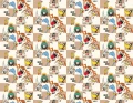 Tapeta London Art Looney Tunes WBLT230-3 Warner Bros