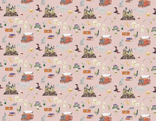 Tapeta London Art Harry Potter WBHP308-3 Warner Bros