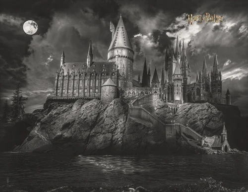 Fototapeta London Art Harry Potter WBHP317-2 Warner Bros