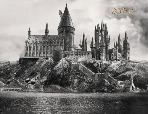 Fototapeta London Art Harry Potter WBHP318-2 Warner Bros