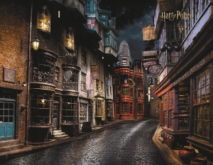 Fototapeta London Art Harry Potter WBHP321-2 Warner Bros