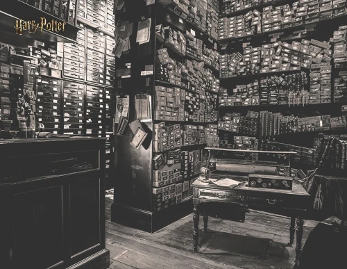 Fototapeta London Art Harry Potter WBHP322-2 Warner Bros