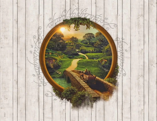 Fototapeta London Art Lord OF The Rings WBLOTR403-3 Warner Bros