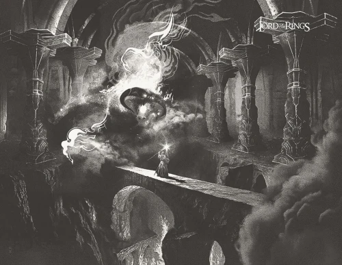 Fototapeta London Art Lord OF The Rings WBLOTR416-2 Warner Bros