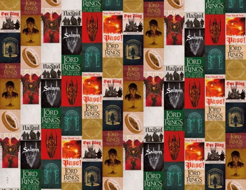 Tapeta London Art Lord OF The Rings WBLOTR418-1 Warner Bros