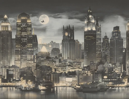 Fototapeta London Art DC Univerce WBDCU501-1b Warner Bros