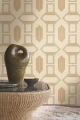 Tapeta geometryczna Casamance 78190508 Racines - 100 cm szer.