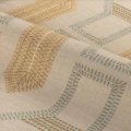 Tapeta geometryczna Casamance 78190610 Racines - 100 cm szer.