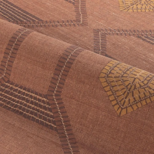Tapeta geometryczna Casamance 78190712 Racines - 100 cm szer.