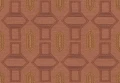 Tapeta geometryczna Casamance 78190712 Racines - 100 cm szer.