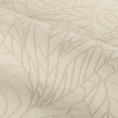 Tapeta haftowane liście Casamance 78200916 Argania Racines