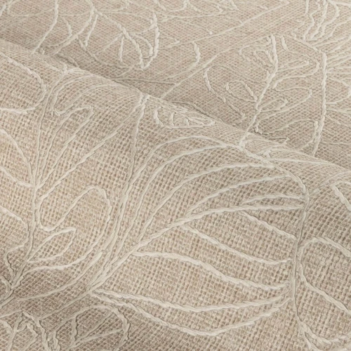 Tapeta haftowane liście Casamance 78201018 Argania Racines