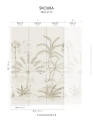 Mural krajobraz gaju palmowego Casamance 78223772 Skoura Racines