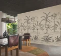 Mural krajobraz gaju palmowego Casamance 78223874 Skoura Racines