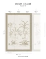 Mural krajobraz gaju palmowego Casamance 78243976 Skoura Encadre Racines