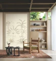 Mural krajobraz gaju palmowego Casamance 78243976 Skoura Encadre Racines