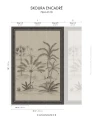 Mural krajobraz gaju palmowego Casamance 78244078 Skoura Encadre Racines