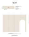 Tapeta geometryczna Casamance 78130202 Sienna Striato - 100 cm szer.