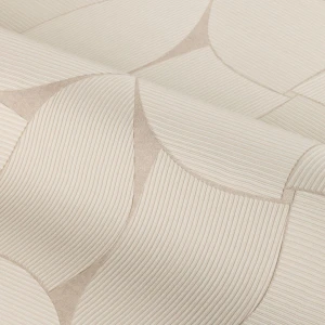 Tapeta geometryczna Casamance 78130304 Sienna Striato - 100 cm szer.