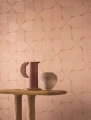 Tapeta geometryczna Casamance 78130406 Sienna Striato - 100 cm szer.