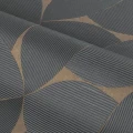 Tapeta geometryczna Casamance 78130610 Sienna Striato - 100 cm szer.