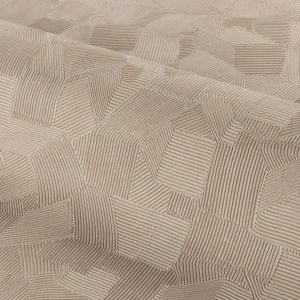 Tapeta geometryczna z efektem tynku Casamance 78172956 Volterra Striato