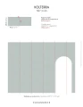 Tapeta geometryczna z efektem tynku Casamance 78173160 Volterra Striato