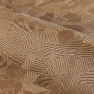Tapeta geometryczna z efektem tynku Casamance 78173364 Volterra Striato