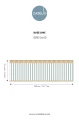 Mural w pasy Caselio MIP 107832600 Base Line