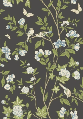 Tapeta w stylu chinoiserie Boras Tapeter 8701 Sophia Magdalena Herrgard