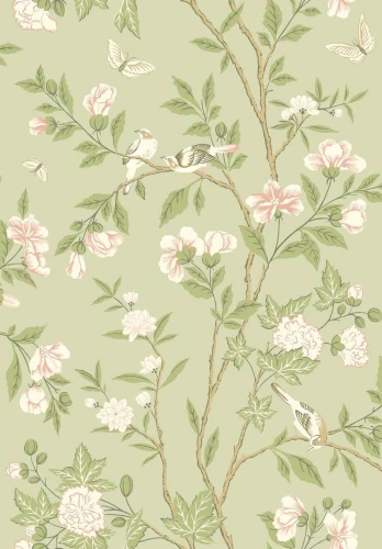 Tapeta w stylu chinoiserie Boras Tapeter 8703 Sophia Magdalena Herrgard