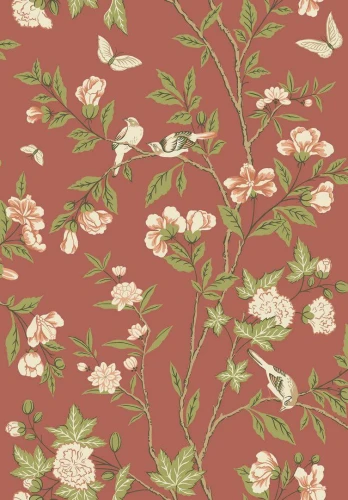 Tapeta w stylu chinoiserie Boras Tapeter 8704 Sophia Magdalena Herrgard