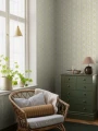 Tapeta kwiaty i pasy Boras Tapeter 9163 Hufvudsta Gard Flowers