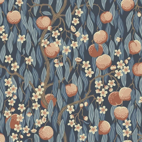 Tapeta owoce Boras Tapeter 9167 Persikotrad Flowers