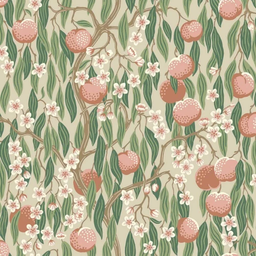 Tapeta owoce Boras Tapeter 9168 Persikotrad Flowers