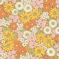 Tapeta kwiaty retro Boras Tapeter 9169 Flower Power Flowers