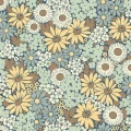Tapeta kwiaty retro Boras Tapeter 9170 Flower Power Flowers
